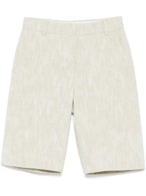 slim-fit Bermuda shorts by SYSTEM