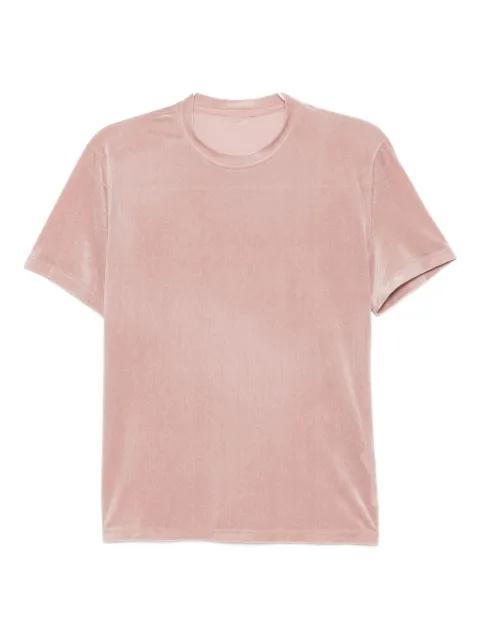 velvet T-shirt by SYSTEM