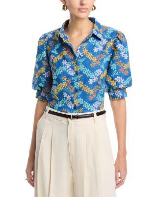 Button Down Blouse by T TAHARI