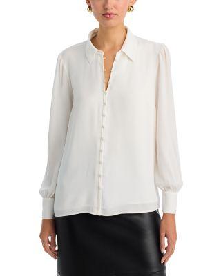Button Up Blouse by T TAHARI