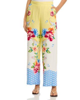 Printed Pants by T TAHARI