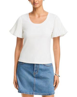 Scoop Neck Top by T TAHARI