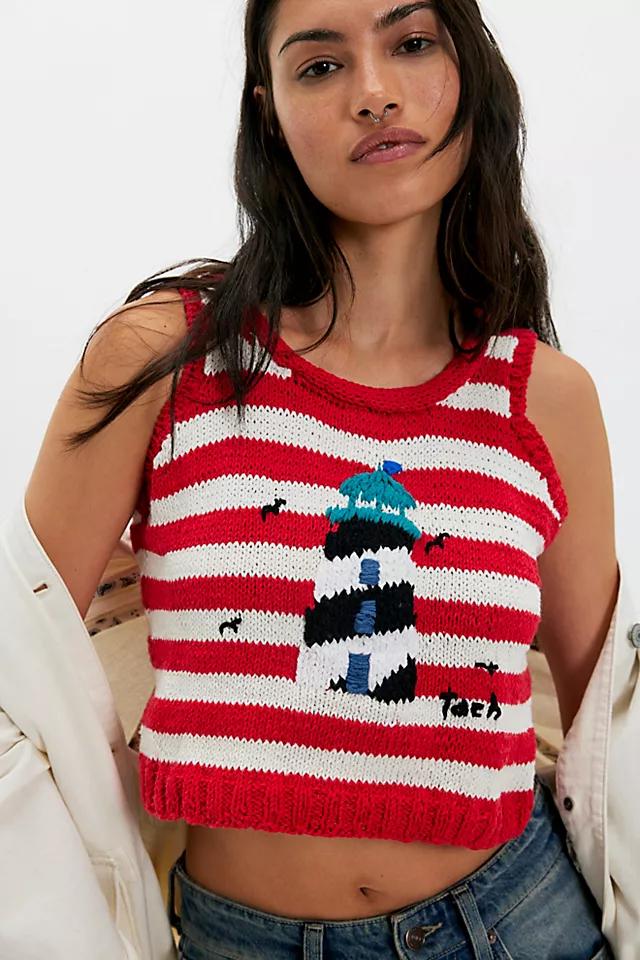 Tach Ancla Knit Top by TACH CLOTHING | FREE PEOPLE