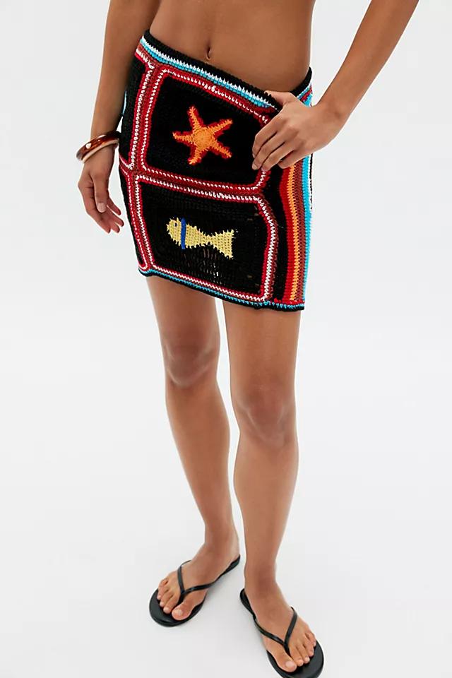 Tach Atlantida Knitted Skirt by TACH CLOTHING | FREE PEOPLE