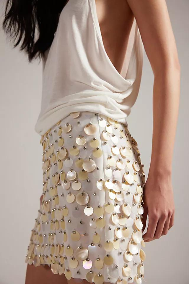 Tach Clothing Cleo Sequin Mini Skirt by TACH CLOTHING | FREE PEOPLE