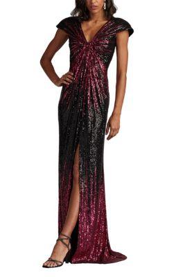 Carys Sequin Gown by TADASHI SHOJI