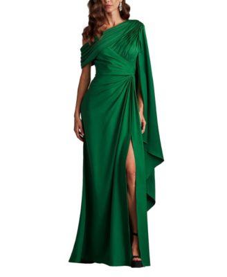 Ember Cape Sleeve Gown by TADASHI SHOJI