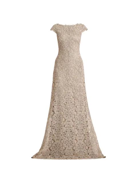 Hoyt Lotus lace gown by TADASHI SHOJI