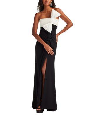 Kaliko Twist Bow Gown by TADASHI SHOJI