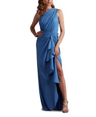 Lena Waterfall Drape Gown by TADASHI SHOJI