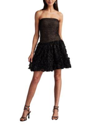 Lula Flower Embellished Mini Dress by TADASHI SHOJI