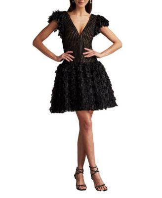 Minx Flower Embellished Mini Dress by TADASHI SHOJI