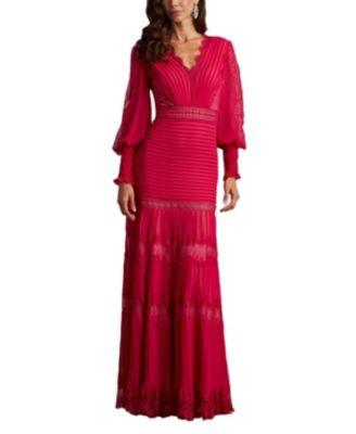 Nyssa Bishop Sleeve Gown by TADASHI SHOJI