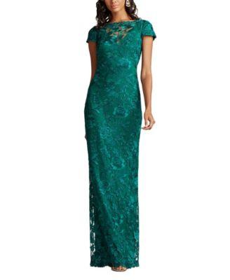Oran Embroidered Tulle Gown by TADASHI SHOJI