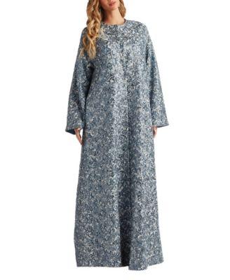 Ostak Sequin Embroidered Caftan Gown by TADASHI SHOJI