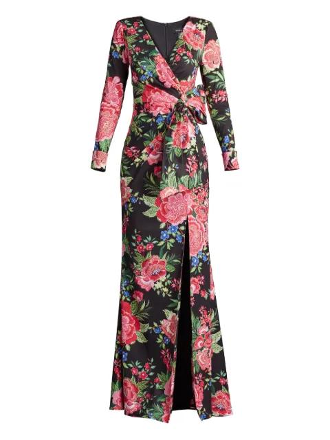 Talvo floral wrap dress by TADASHI SHOJI