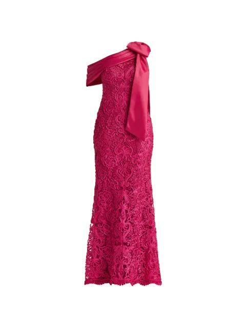 one-shoulder maxi dress by TADASHI SHOJI