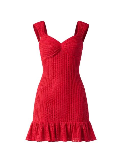 ruffled mini dress by TADASHI SHOJI