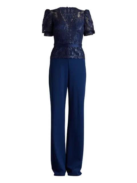 sequin lace jumpsuit by TADASHI SHOJI