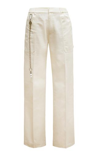 Tae Park Exclusive Painter Cotton-Canvastraight-Leg Pants - Moda Operandi by TAE PARK