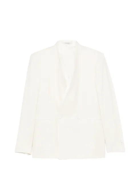Alex satin-trim blazer by TAGLIATORE