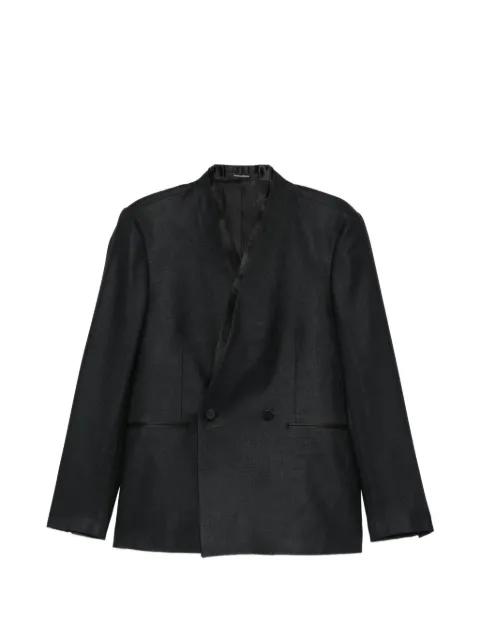 Alex satin-trim blazer by TAGLIATORE