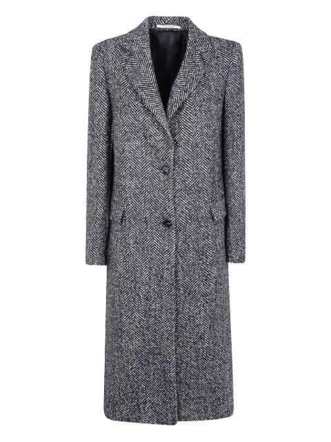 Amanda herringbone wool coat by TAGLIATORE