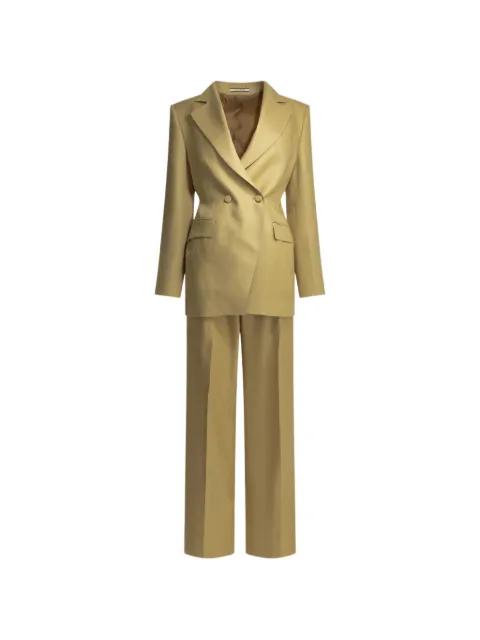 Astra double-breasted peak-lapel suit by TAGLIATORE