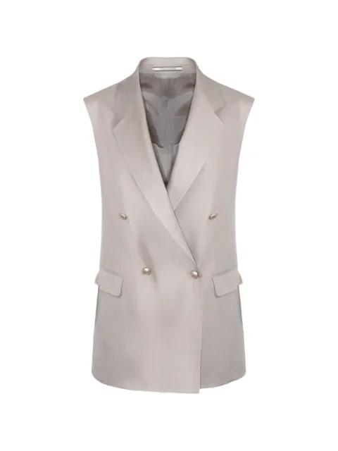 Bernice double-breasted waistcoat by TAGLIATORE