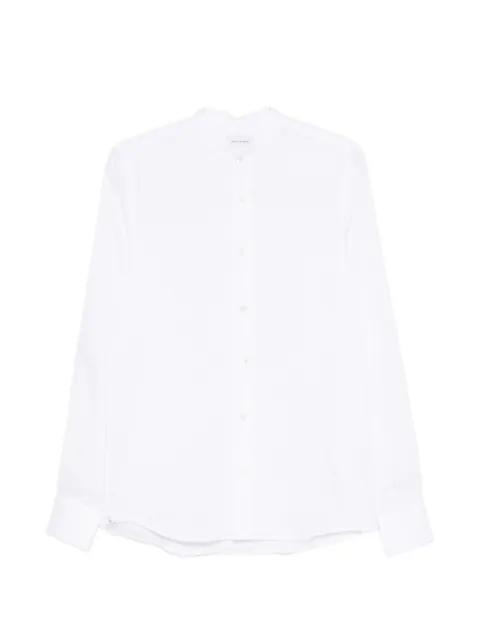 Cannes band-collar long-sleeve shirt by TAGLIATORE