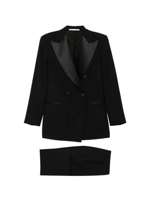 Elenia double-breasted suit by TAGLIATORE