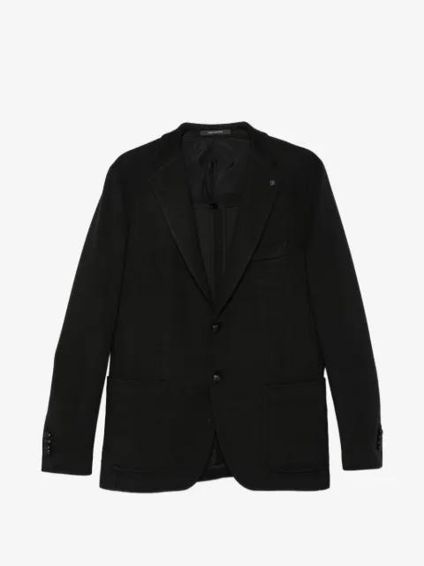 Giacca single-breasted notch-lapels blazer by TAGLIATORE