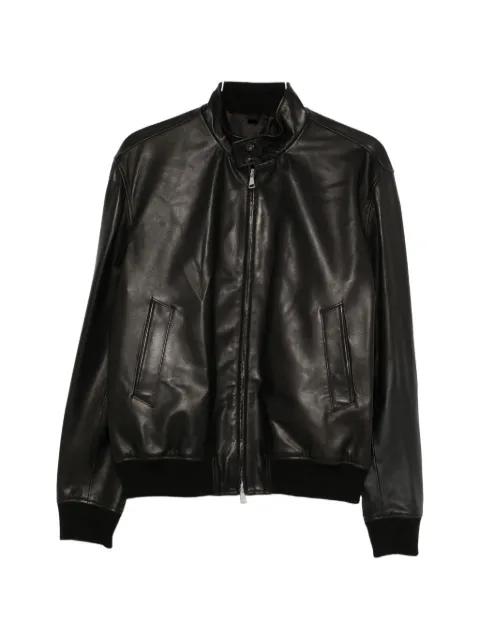 Ice leather jacket by TAGLIATORE