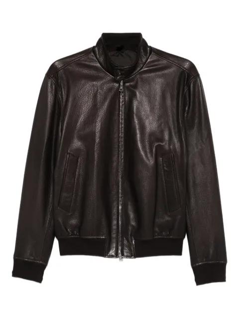 Ice leather jacket by TAGLIATORE