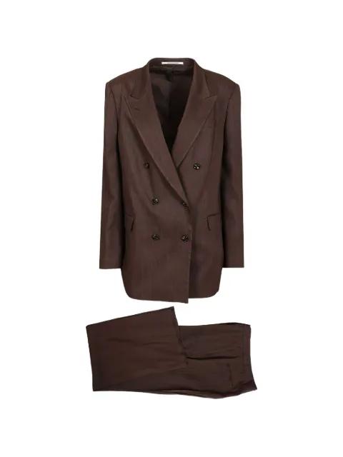 Jasmine double-breasted suit by TAGLIATORE