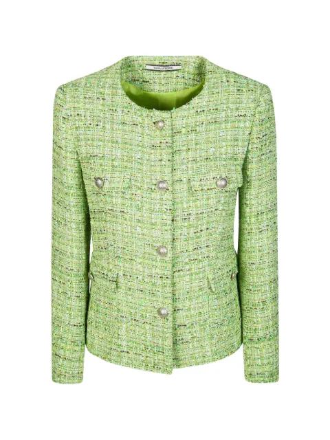Jodie button tweed jacket by TAGLIATORE