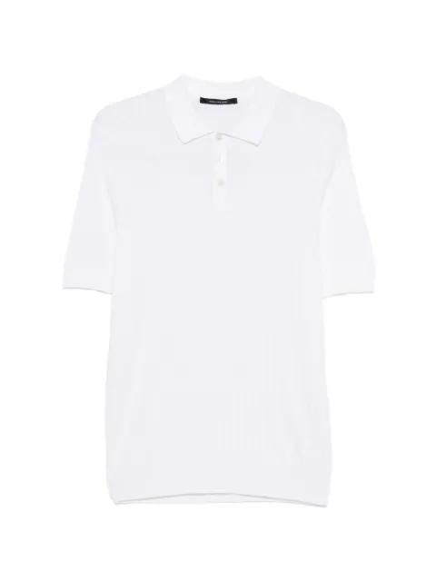 Kart ribbed polo shirt by TAGLIATORE