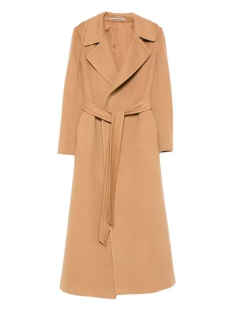 Melody belted coat by TAGLIATORE