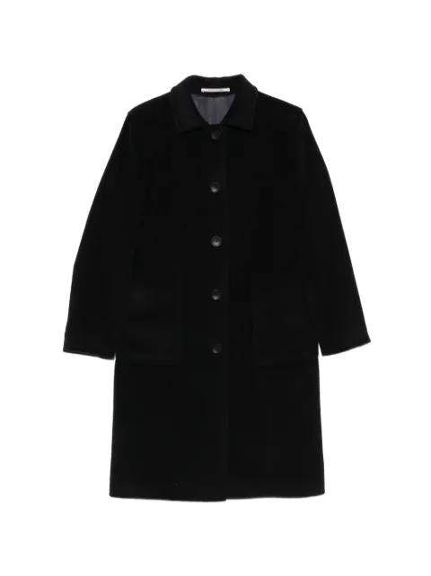 Monic single-breasted patch-pocket coat by TAGLIATORE
