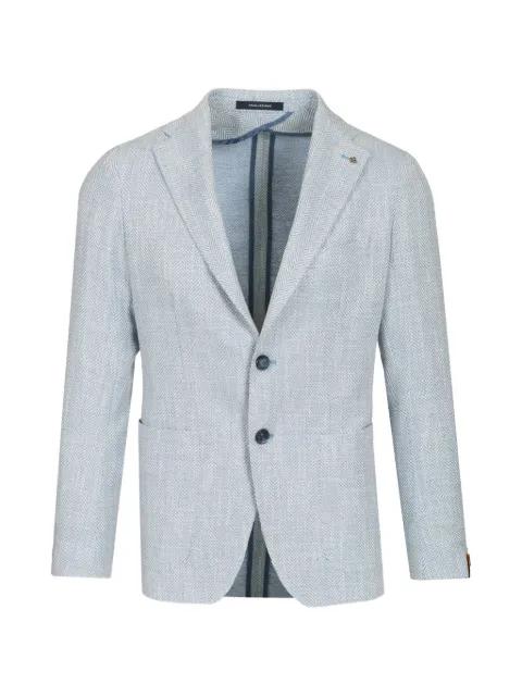 Montecarlo herringbone blazer by TAGLIATORE