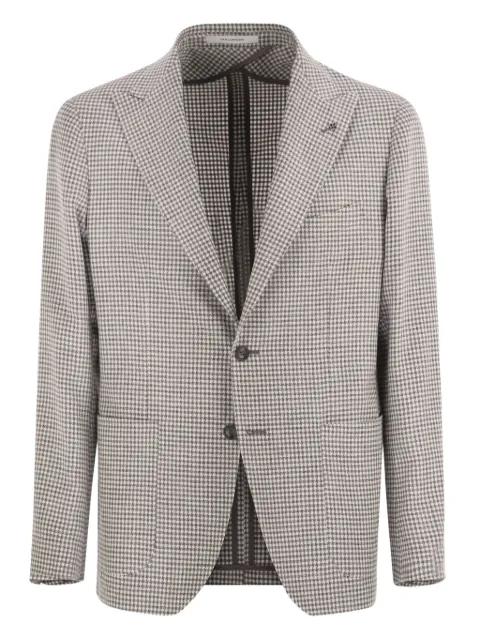 Montecarlo peaked-lapel patch-pocket blazer by TAGLIATORE
