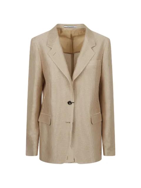 Parigi textured single-breasted blazer by TAGLIATORE