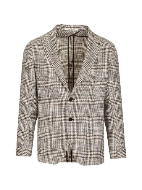 Prince of Wales pattern blazer by TAGLIATORE