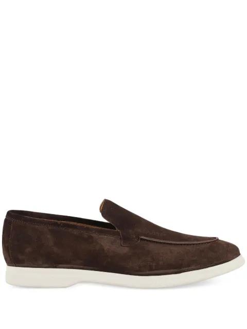 Simon slip-on suede loafers by TAGLIATORE