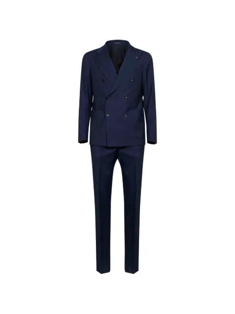 Vesuvio double-breasted suit by TAGLIATORE
