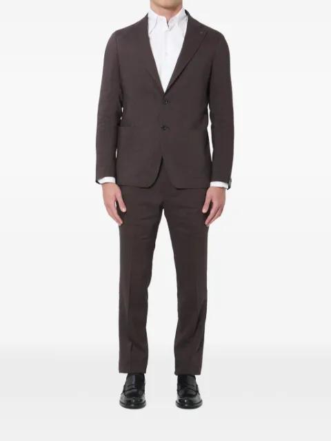 Vesuvio single-breasted suit by TAGLIATORE