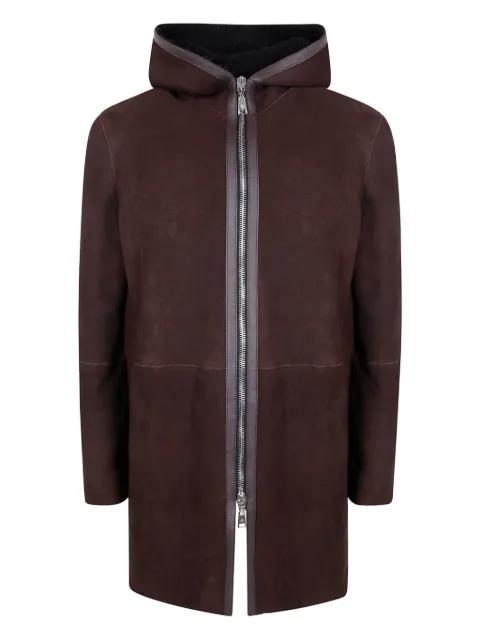 Wilson hoodied zip coat by TAGLIATORE