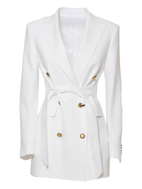 belted blazer by TAGLIATORE