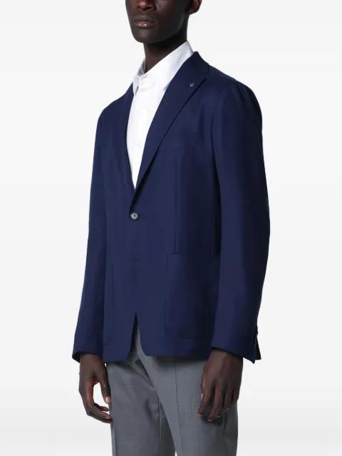 blue single-breasted blazer by TAGLIATORE