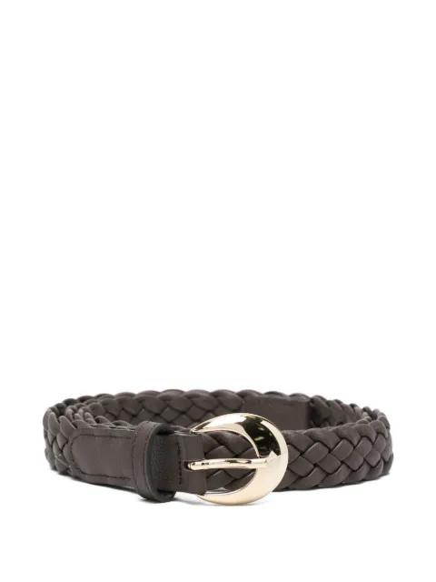 braided buckle belt by TAGLIATORE